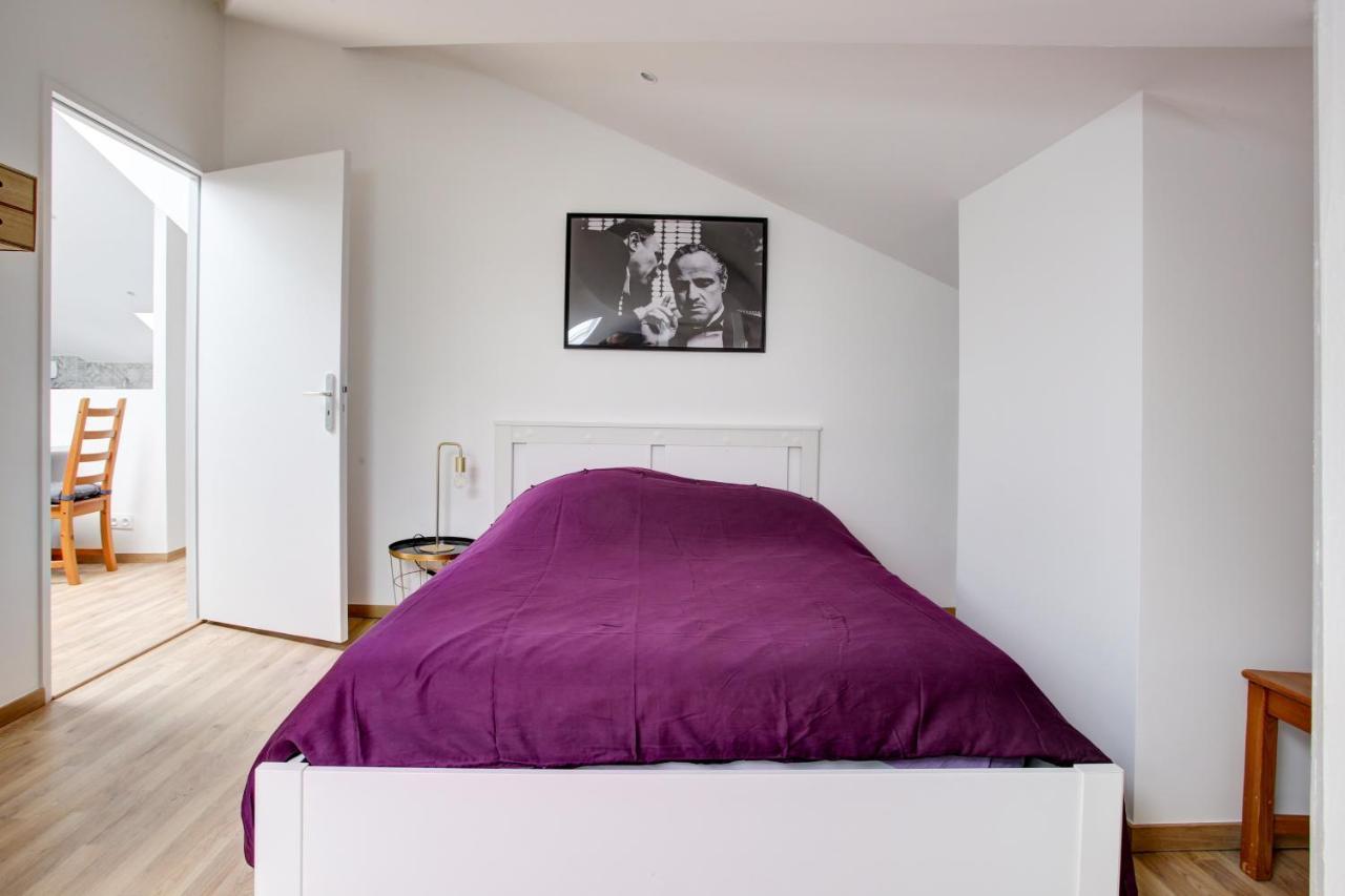 Gatsby Chic Apartment Reims Bagian luar foto