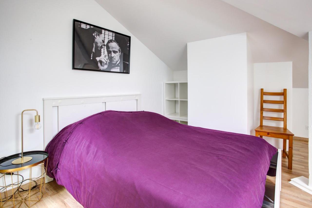 Gatsby Chic Apartment Reims Bagian luar foto